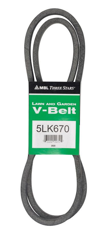 Mitsuboshi Super KB Standard V-Belt 0.63 in. W X 67 in. L For Riding Mowers