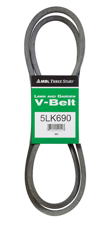 Mitsuboshi Super KB Standard V-Belt 0.63 in. W X 69 in. L For Riding Mowers