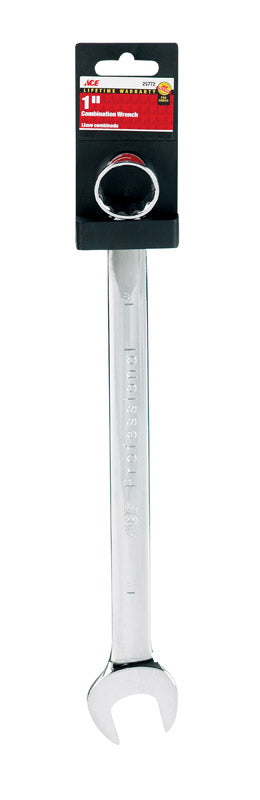 Ace 1 in. X 1 in. SAE Combination Wrench 13 in. L 1 pc