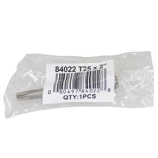 Best Way Tools Torx T25 in. X 2 in. L Power Bit Carbon Steel 150 pc