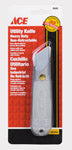 Ace 5 in. Fixed Blade Utility Knife Silver 1 pc