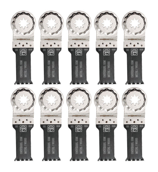 Fein StarlockPlus 1-1/8 in. X 2 in. L Bi-Metal Saw Blade Set 10 pk