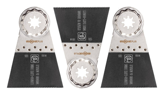 Fein StarlockPlus 2-9/16 in. X 2 in. L Bi-Metal Saw Blade Set 3 pk
