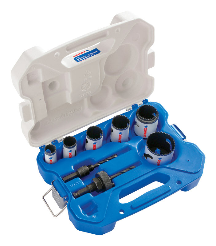 Lenox Speed Slot Bi-Metal 1.5 in. L X 1/2 in. D Hole Saw Kit