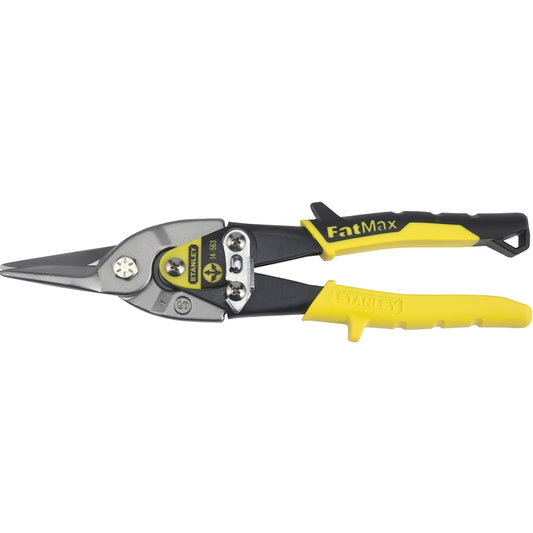 Stanley FatMax 12-1/2 in. Molybdenum Steel Straight Aviation Snips 23 Ga. 1 pk