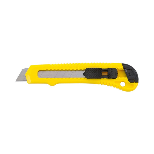 Stanley 6 in. Retractable Snap Knife Black/Yellow 1 pk