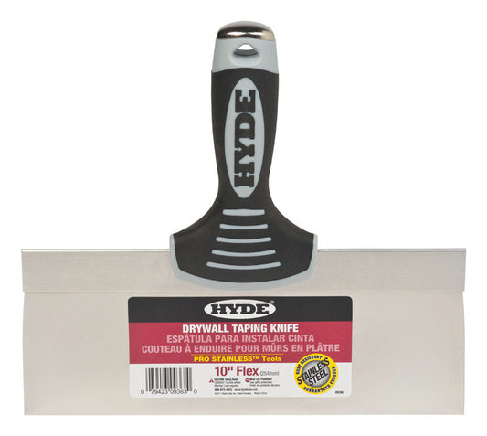 Hyde Stainless Steel Taping Knife 10 in. W X 9.3 in. L