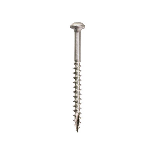 Kreg No. 10 X 2-1/2 in. L Square Coarse Pocket-Hole Screw 50 pk
