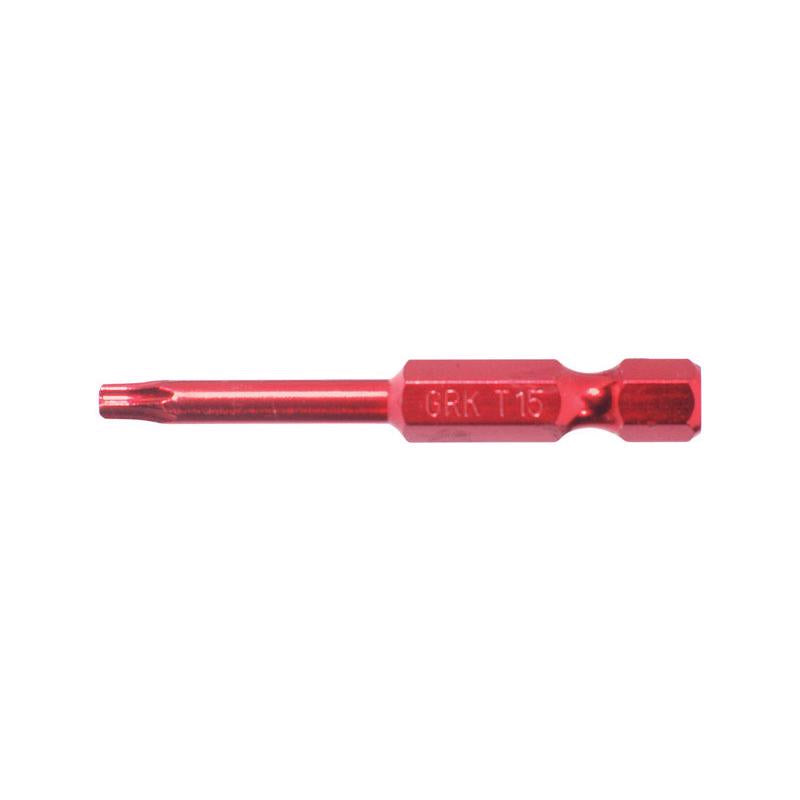 GRK Fasteners Star T15 X 2 in. L Power Bit Carbon Steel 2 pc