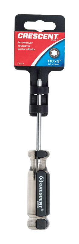 Crescent T10 X 3 in. L Torx Screwdriver 1 pc