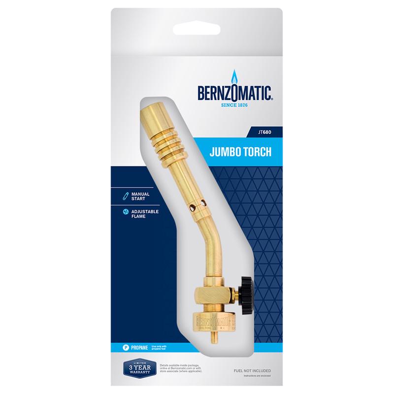 Bernzomatic Jumbo Torch Head 1 pc Propane