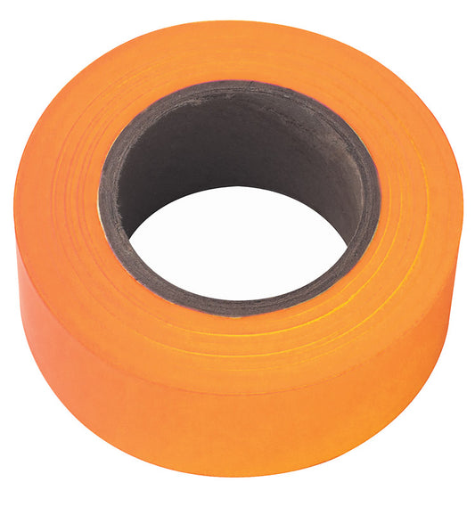 Irwin Strait-Line 150 ft. L PVC Flagging Tape Orange