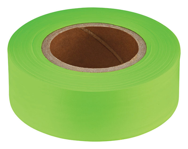 Empire 200 ft. L X 1 in. W Plastic Flagging Tape Green