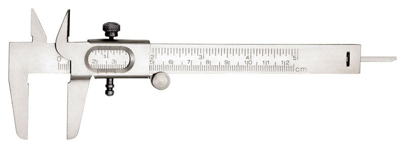 Empire 7-1/2 in. L X 2-5/8 in. W Vernier Caliper 5 in. Silver 1 pc