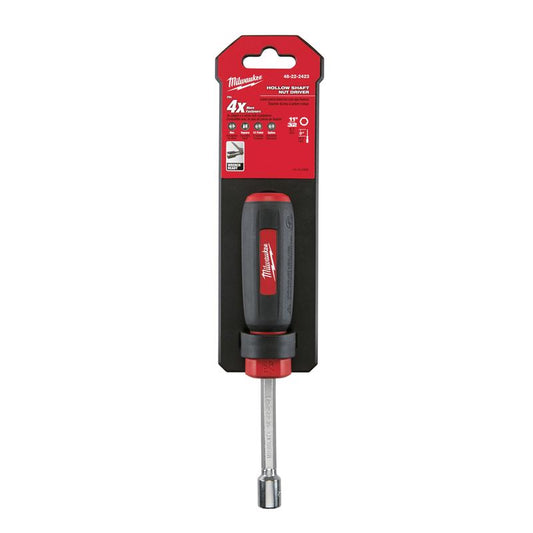 Milwaukee 11/32 in. SAE Hollow Shaft Nut Driver 7 in. L 1 pc