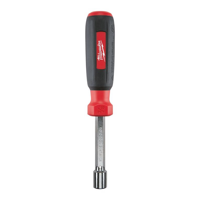 Milwaukee 3/8 in. SAE Hollow Shaft Nut Driver 7 in. L 1 pc