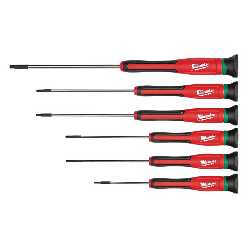 Milwaukee Torx Screwdriver Set 6 in. 6 pc