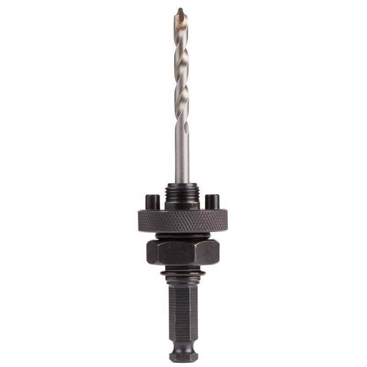 Milwaukee Big Hawg 5/16 in. Carbide Tipped 6-9/16 in. L X 7/16 in. D Hole Saw Arbor