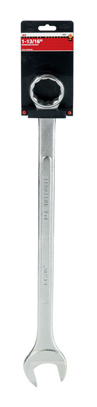 Ace 1-13/16 in. X 1-13/16 in. SAE Combination Wrench 24.2 in. L 1 pc