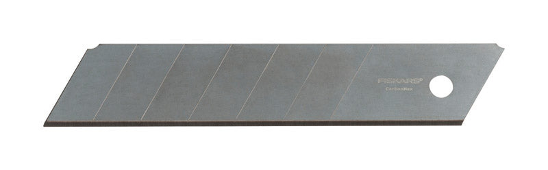 Fiskars CarbonMax Steel 7 Point Replacement Snap Blades 4.9 in. L 5 pk