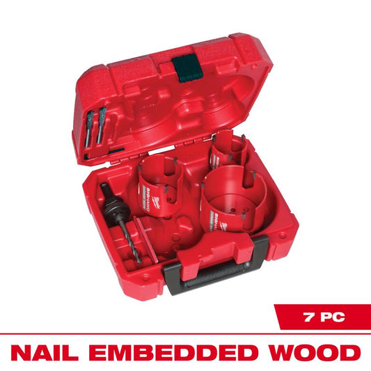 Milwaukee Big Hawg Carbide Tipped Hole Saw Kit