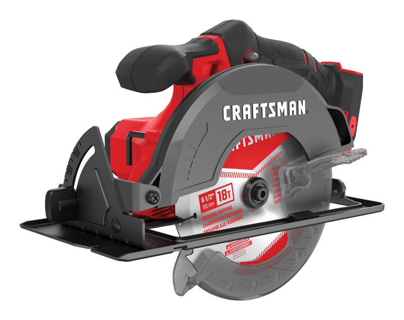 Craftsman V20 6-1/2 in. Cordless Brushed Circular Saw Tool Only