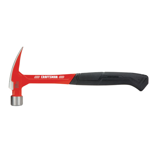 Craftsman 20 oz Smooth Face Claw Hammer 7.75 in. Steel Handle