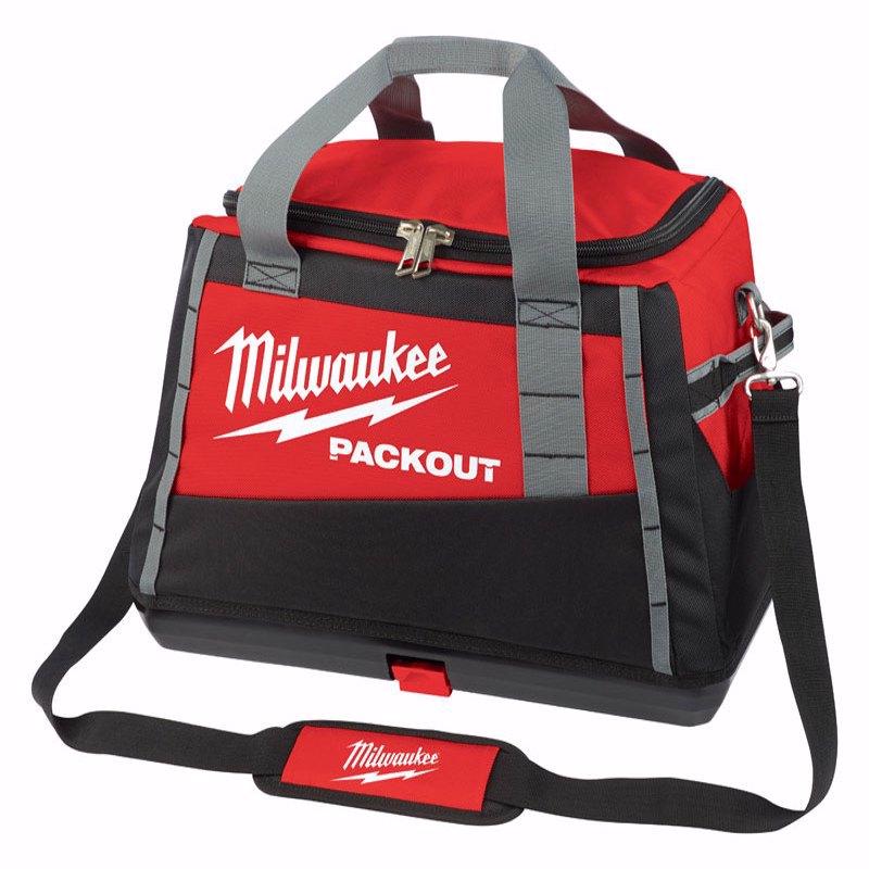 Milwaukee PACKOUT Ballistic Nylon 20" Tool Bag 3 pocket Black/Red 1 pc