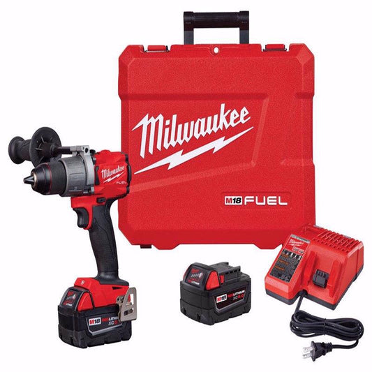 Milwaukee M18 FUEL 1/2 in. Brushless Cordless Drill/Driver Kit (Battery & Charger)