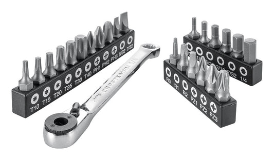 Craftsman Right Angle Bit Driver Set 24 pc