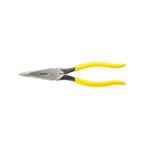 Klein Tools 8.41 in. Plastic/Steel Long Nose Side Cutting Pliers
