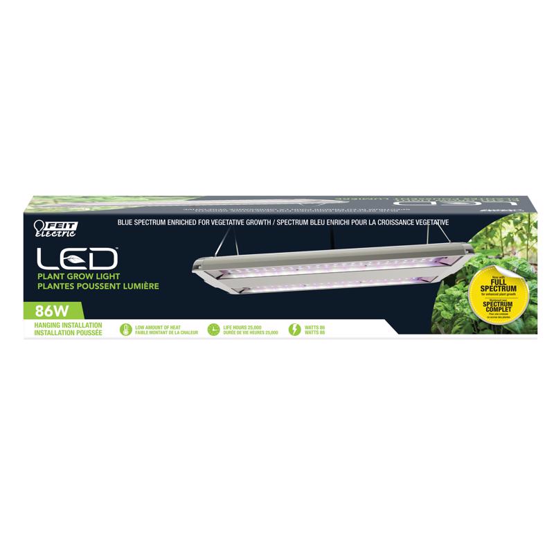Feit Square Connector LED Grow Light Blue 86 Watt Equivalence 1 pk