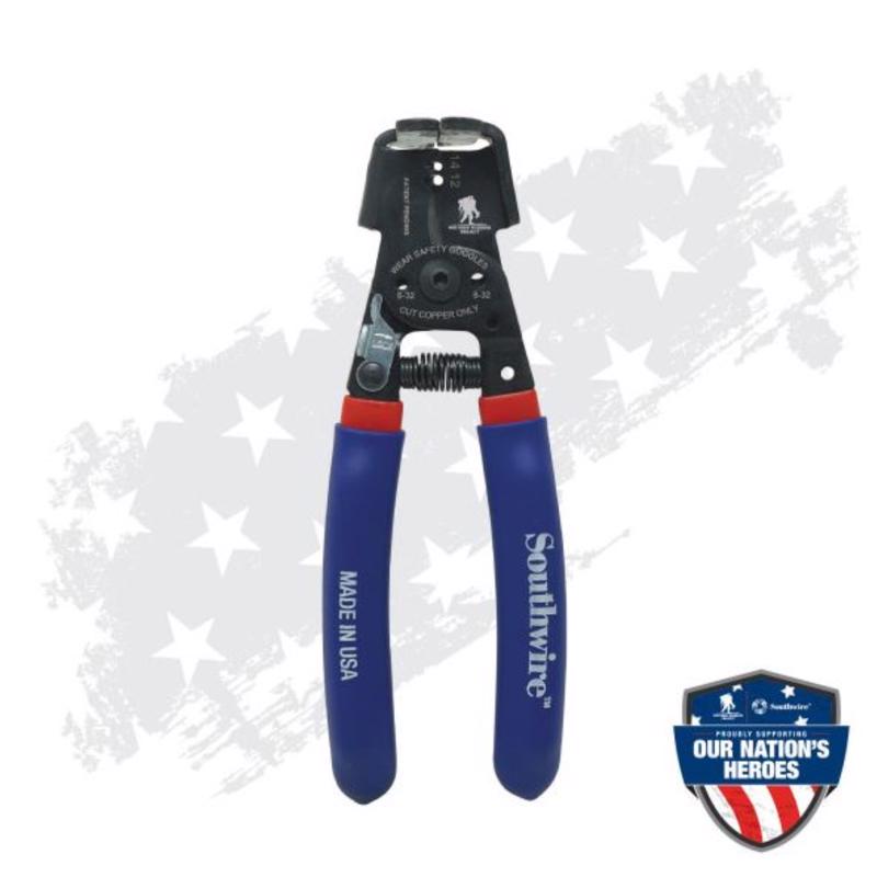 Southwire Wounded Warrior Project 9.25 in. L Wire Stripper