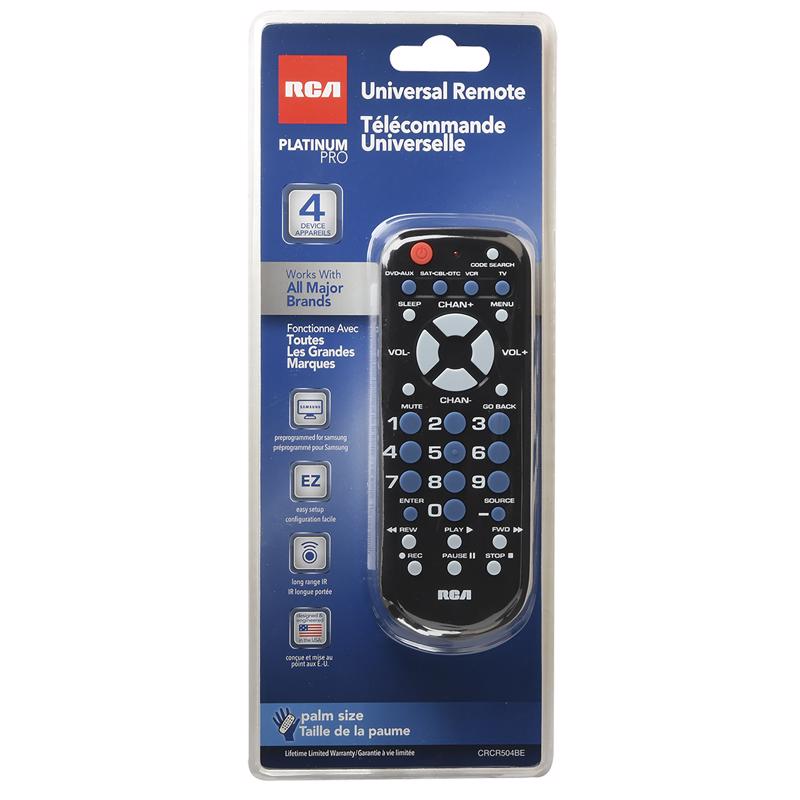 RCA Programmable Universal Remote Control