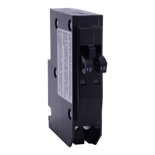 Square D 15/15 amps Tandem Single Pole Circuit Breaker