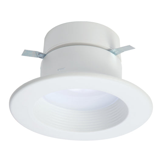 Halo RL4 Series Matte White 4 in. W LED Retrofit Recessed Lighting 11.7 W