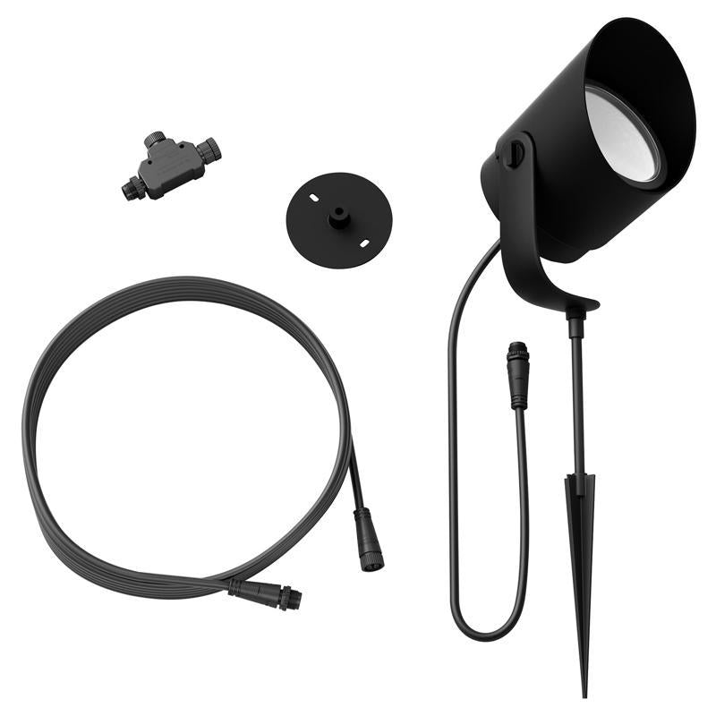 Philips Hue Matte Low Voltage 15 W LED Smart-Enabled Spotlight 1 pk