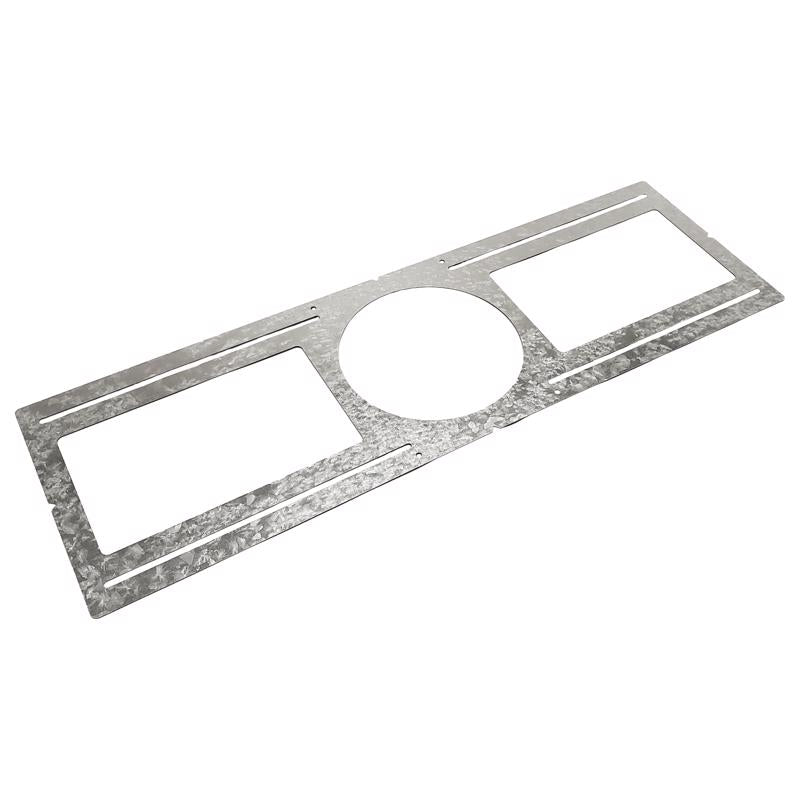 ETI Silver 6.22 in. W Mounting Plate