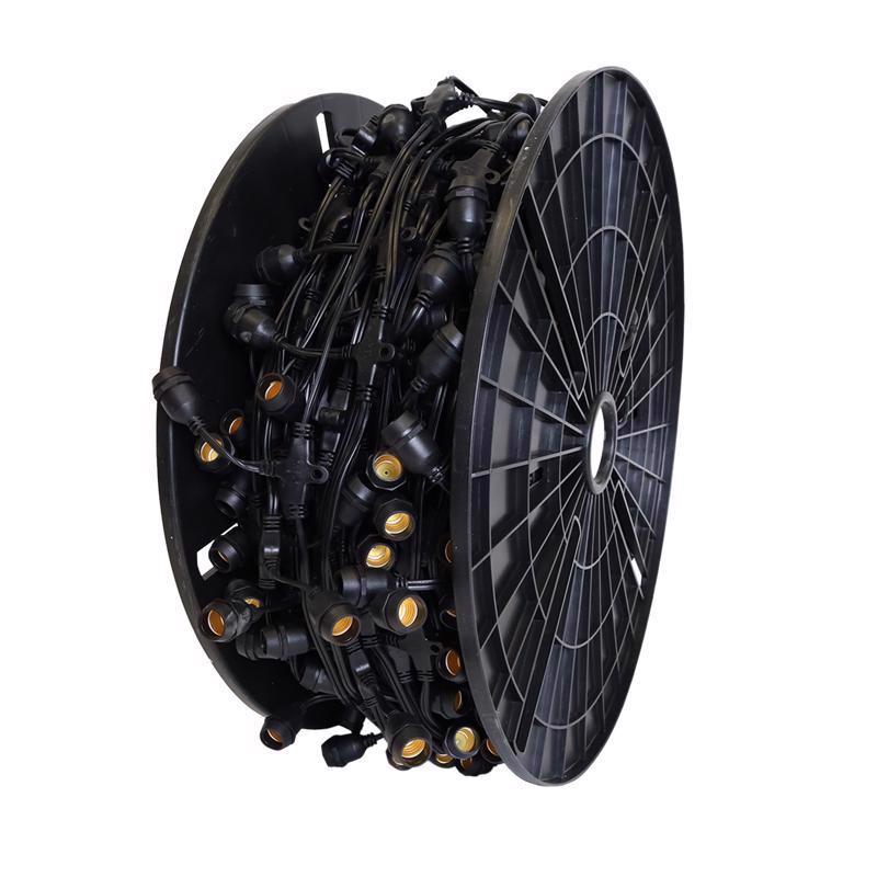 Belle Luci Holiday Bright Lights LED Black Light Cord on Reel Clear 330 ft. 0 lights