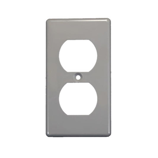 Cantex EZ Box Rectangle Thermoplastic 1 gang 4.29 in. H X 2.36 in. W Duplex Box Cover
