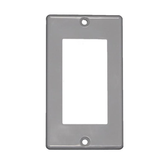 Cantex EZ Box Rectangle Thermoplastic 1 gang 4.29 in. H X 2.360 in. W GFCI Cover