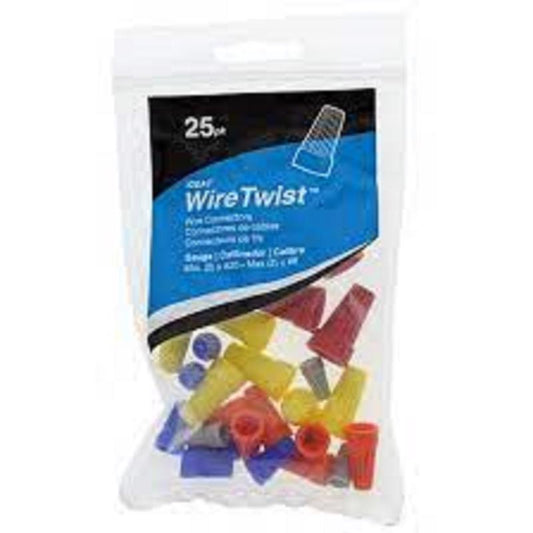 Ideal Industries Copper Wire Connectors Assorted 25 pk