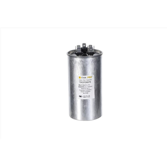 Titan Pro 60+7.5 MFD 440 V Round Run Capacitor