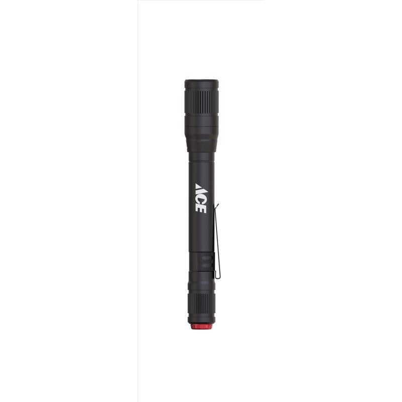 Ace Black LED Flashlight AAA Battery