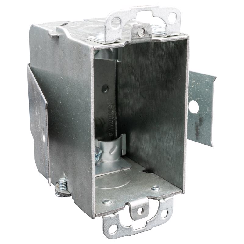 Southwire Rectangle Steel 1 gang 2.5 in. H Switch Box Supports