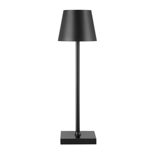 Globe Electric 15 in. Matte Black Table Lamp