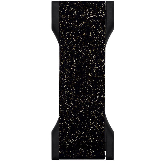 LoveHandle PRO Black Gold Onyx Glitter Cell Phone Grip For All Smartphones