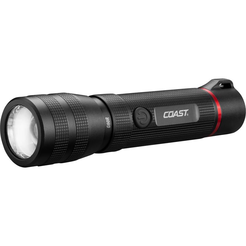 Coast G60R 1000 lm Black LED Flashlight 18650 Battery