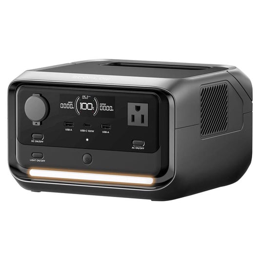 EcoFlow River 3 286 W Solar and Battery Portable Portable Power Station 286 W