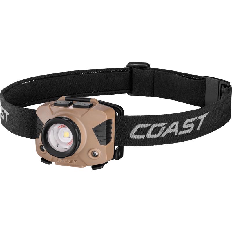 Coast FLX7 700 lm Coyote LED Head Lamp AAA Battery